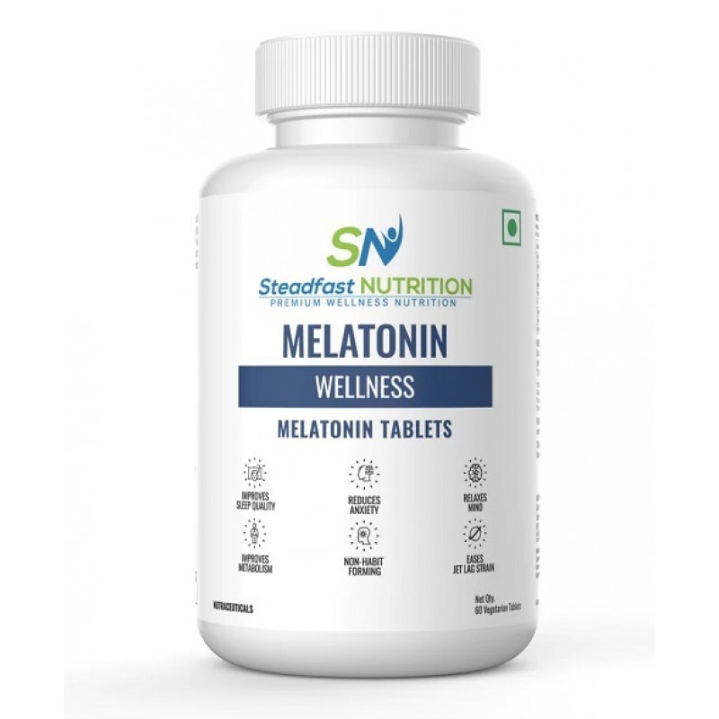 Steadfast Nutrition Wellness Melatonin (60 Tablets) 