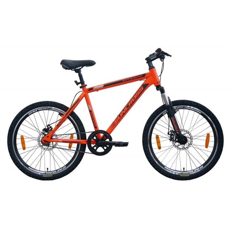 Suncross 24 Integra Mountain Bike Black Orange Grey Black