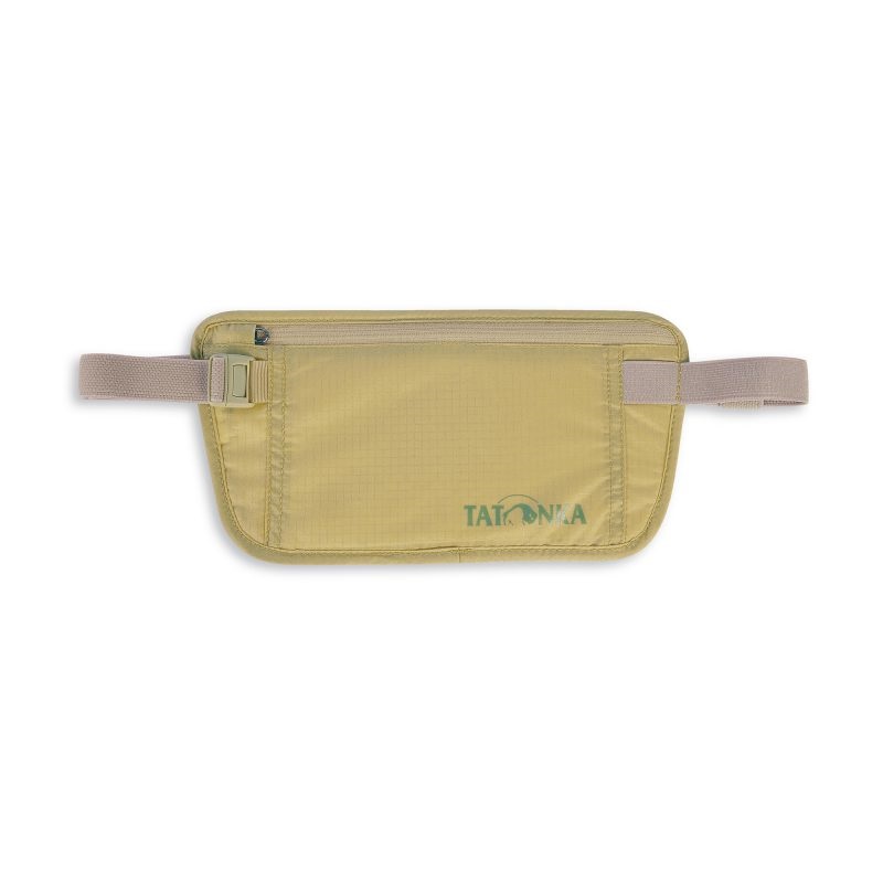 Tatonka Skin Document Belt-Hidden Flat Belly Bag Natural