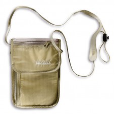 Tatonka Skin Friendly Small, Lightweight Neck Pouch For Travel Natural