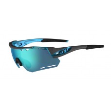 Tifosi Alliant Gunmetal Glasses Clarion Blue (Clarion Blue, AC Red And Clear Lenses)