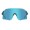 Tifosi Rail With Clear Lens Sunglasses Clarion Blue/AC Red