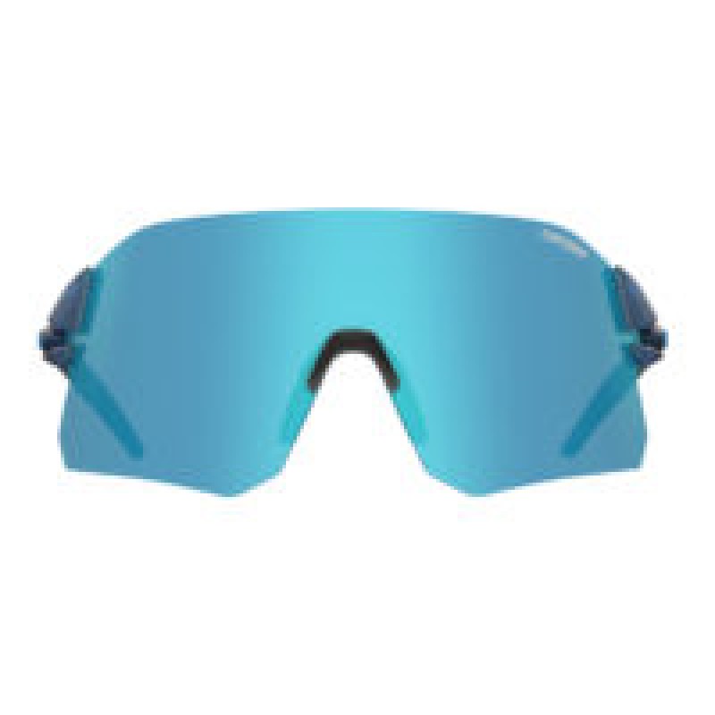 Tifosi Rail With Clear Lens Sunglasses Clarion Blue/AC Red