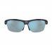 Tifosi Intense Glasses (Crystal Smoke Bright Blue Lenses)