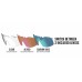 Tifosi Sledge Interchangeable Glasses Crystal Orange (Clarion Blue, AC Red And Clear Lenses)