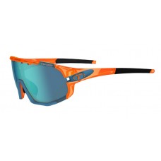 Tifosi Sledge Interchangeable Glasses Crystal Orange (Clarion Blue, AC Red And Clear Lenses)