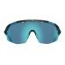 Tifosi Sledge Interchangeable Glasses Crystal Smoke (Clarion Blue, AC Red And Clear Lenses)