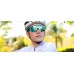 Tifosi Sledge Interchangeable Glasses Crystal Smoke (Clarion Blue, AC Red And Clear Lenses)