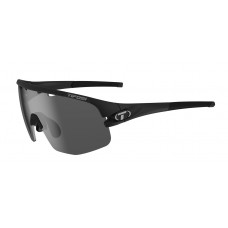 Tifosi Sledge Interchangeable Glasses Matte Black (Smoke, AC Red And Clear Lenses)