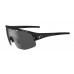 Tifosi Sledge Interchangeable Glasses Matte Black (Smoke, AC Red And Clear Lenses)