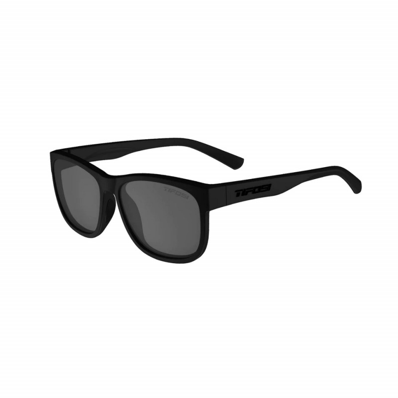 Tifosi Swank XL Glasses (Blackout Smoke Lenses)