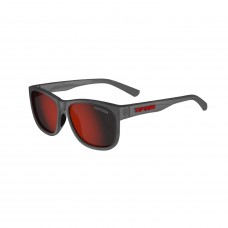 Tifosi Swank XL Glasses (Satin Vapor Red Lenses)
