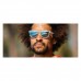 Tifosi Swank XL Glasses (Smoke Bright Blue Lenses)