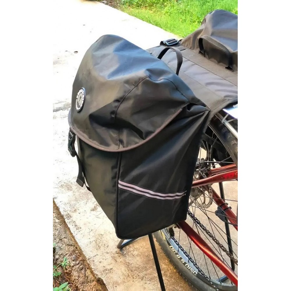 Buy Trek N Ride Touring Cycle Pannier Black Online in india wizbiker