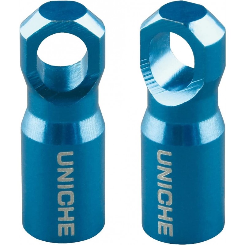 Uniche Bike Valve Cap With Core Remover Blue