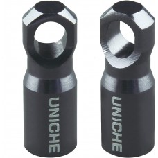 Uniche Bike Valve Cap With Core Remover Grey