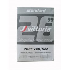 Vittoria 700X40/52C Presta 48mm Standard Bicycle Tube