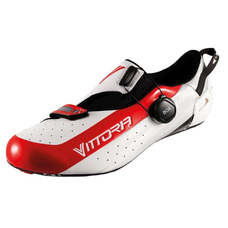 Vittoria Tri Pro Boa Nylon Sole Road Cycling Shoe White