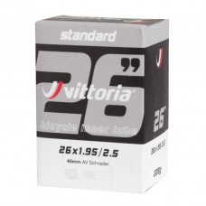 Vittoria 26x1.95/2.5 Schrader 48mm Standard Bicycle Tube