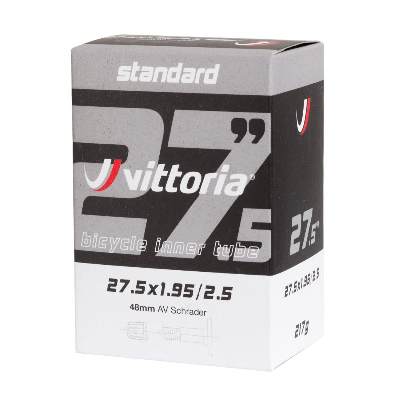 Vittoria 27.5X1.95/2.50 Schrader 48mm Standard Bicycle Tube