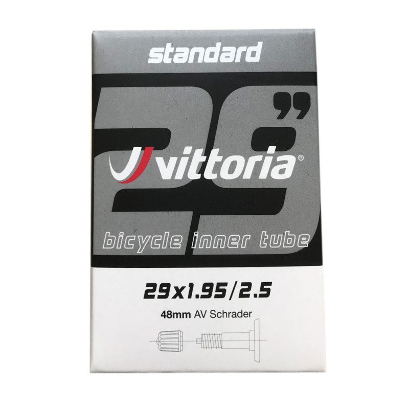 Vittoria 29x1.95/2.5 Schrader 48mm Standard Bicycle Tube