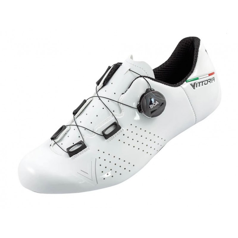 Vittoria Alise Nylon Sole Road Cycling Shoe White