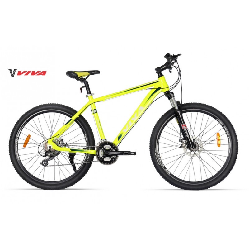 Viva 5.5 SX 27.5" Disc Mountain Bike 2018 Fluro Yellow Blue