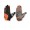 Viva Bike Touch Full Finger Cycling Gloves Orange Black