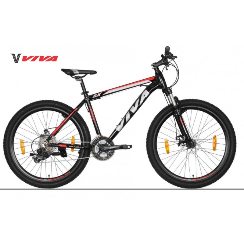 Viva EVO 5.0 SX 26" Disc Mountain Bike 2018 Black Red