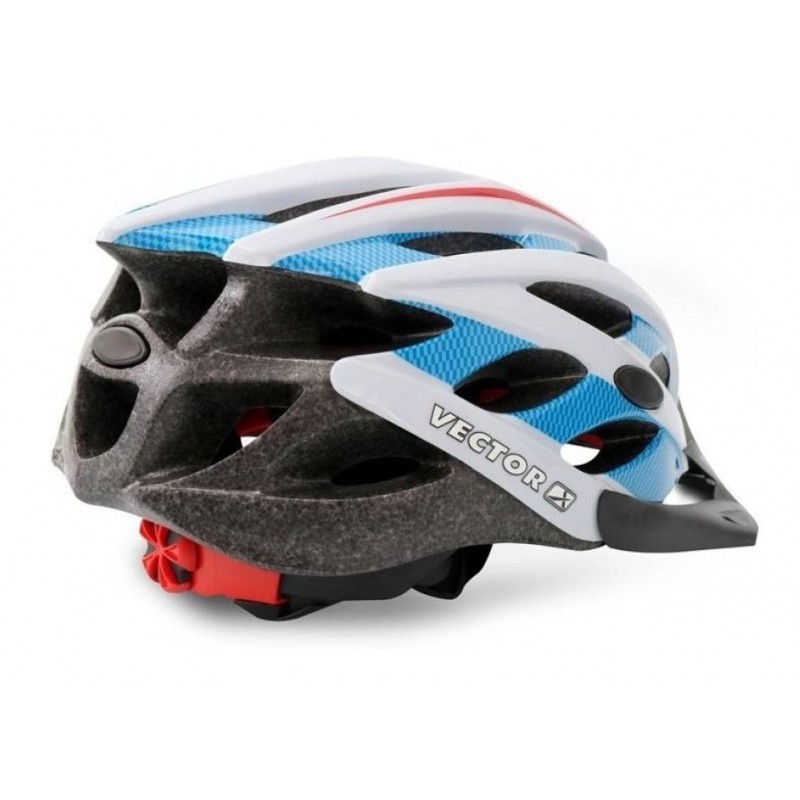 Viva H-40 Cycling Helmet Blue Carbon