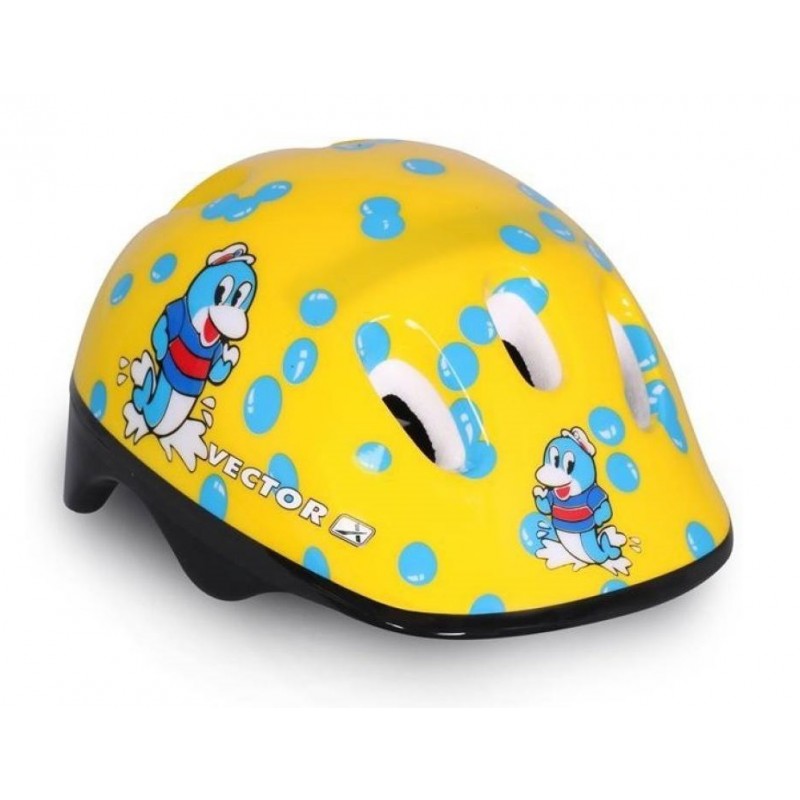 Viva H-5 Kids Cycling Helmet Yellow