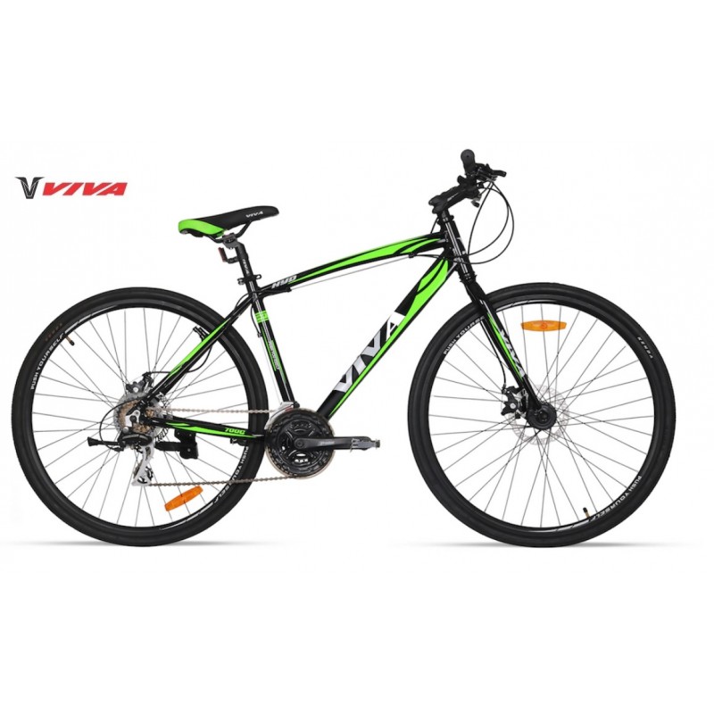 Viva Hybrid Bike 2018 Green Black