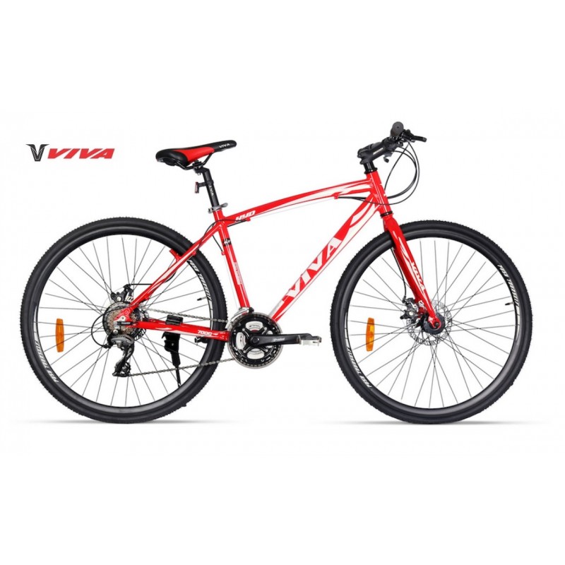 Viva Hybrid Bike 2018 Red White