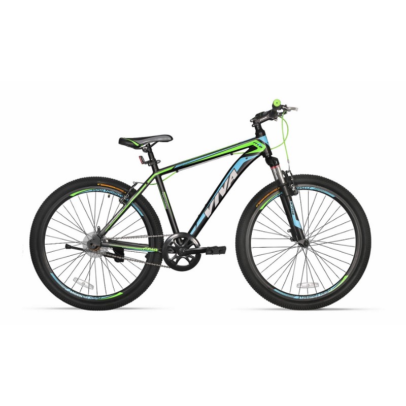 Viva 1.0 SX 26" Single Speed Mountain Bike 2018 Black Green