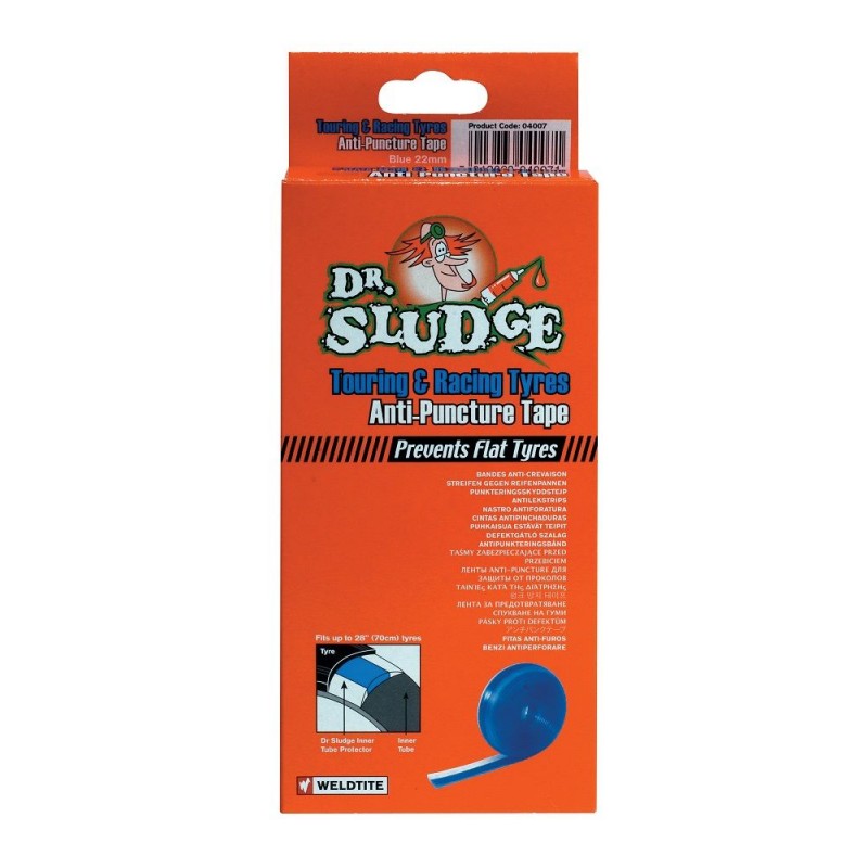 Dr.Sludge Tire Liner Blue For Race And Touring 22mm