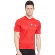 wizbiker Essential Cycling Jersey Red
