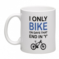 wizbiker Days Cycling Quote Coffee Mug