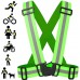 wizbiker High Visibility Adjustable Reflective Strap Blue