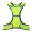 wizbiker High Visibility Reflective Safety Vest Green