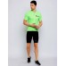 wizbiker Essential Cycling Jersey Neon Green