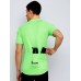 wizbiker Essential Cycling Jersey Neon Green