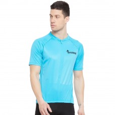 wizbiker Essential Cycling Jersey Turquoise Blue