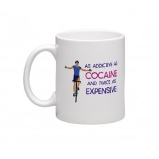 wizbiker Addictive As Cocaine Mug