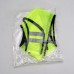wizbiker High Visibility Reflective Safety Vest Green