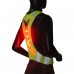 wizbiker LED Reflective High Visibility Safety Vest for Night Running/Riding Green