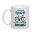 wizbiker Life Behind Bars Biking Theme Mug