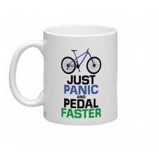 wizbiker Panic Biking Theme Mug