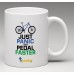 wizbiker Panic Biking Theme Mug