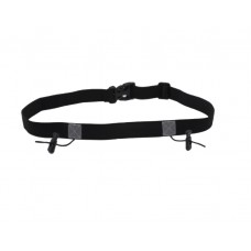 wizbiker Running/Triathlon Belt with Energy bar holder Black