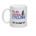 wizbiker This Girl Loves Cycling Theme Mug